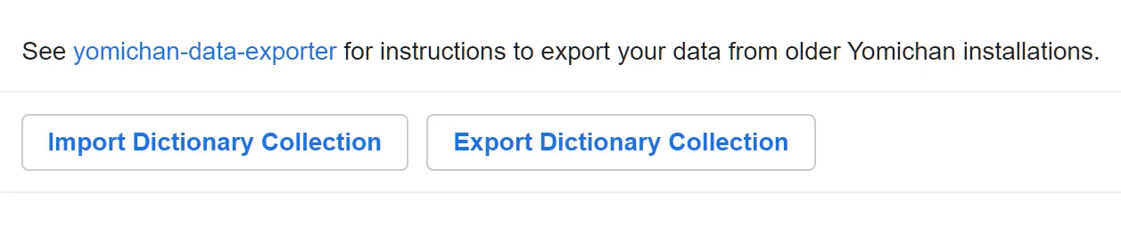 yomitan dictionary